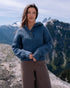 Tentree Women's Temple Fleck Sweater - Blue Horizon Fleck