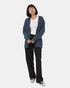 Tentree Women's Highline Oversized Button Cardigan - Dark Blue Mirage Heather