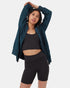 Tentree Women's TreeFleece Oversized Zip Hoodie - Reflecting Pond