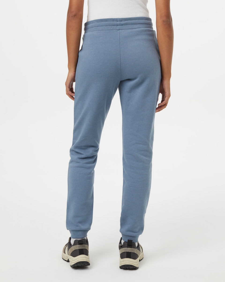 Tentree Women's TreeFleece Bamone Sweatpant - Blue Mirage