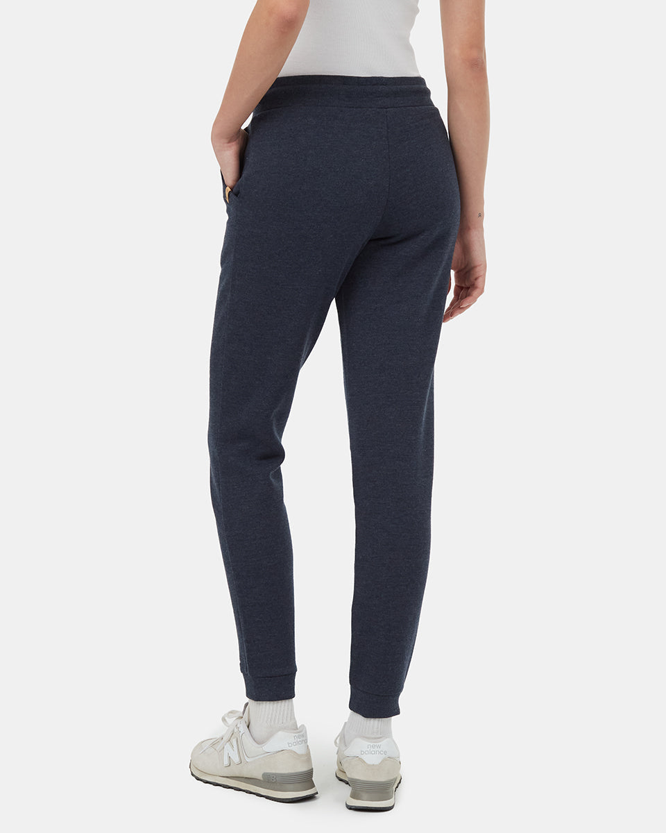 Tentree Bamone Sweatpant - Midnight Blue Heather