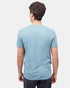 Tentree Woodgrain Ten T-Shirt - Storm Blue Heather