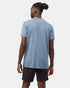 Tentree Hemp Step Hem T-Shirt - Vintage Blue Heather