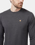 Tentree TreeBlend Baker Longsleeve - Dark Grey Heather
