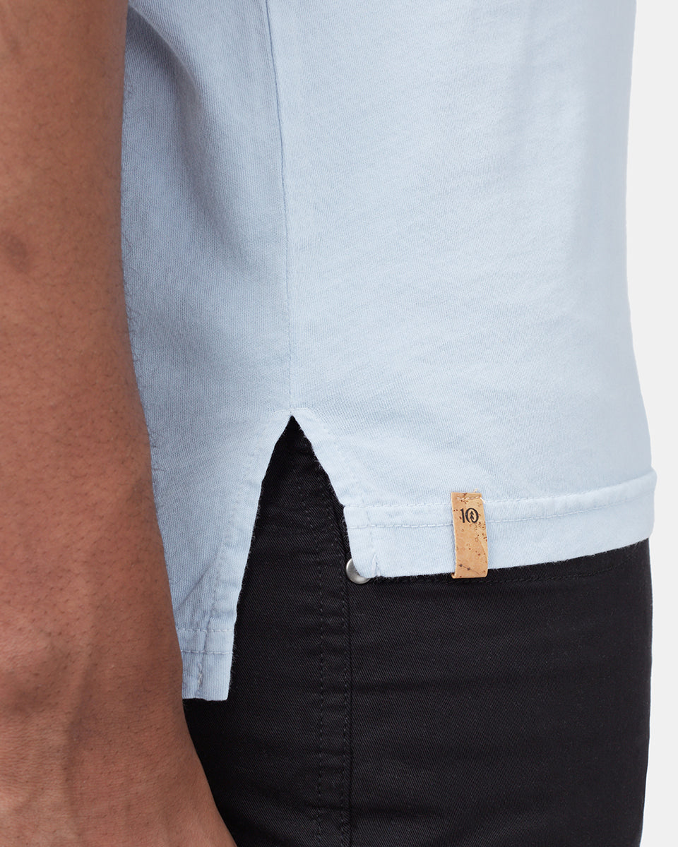 Tentree Natural Dye Step Hem - Blue Fog
