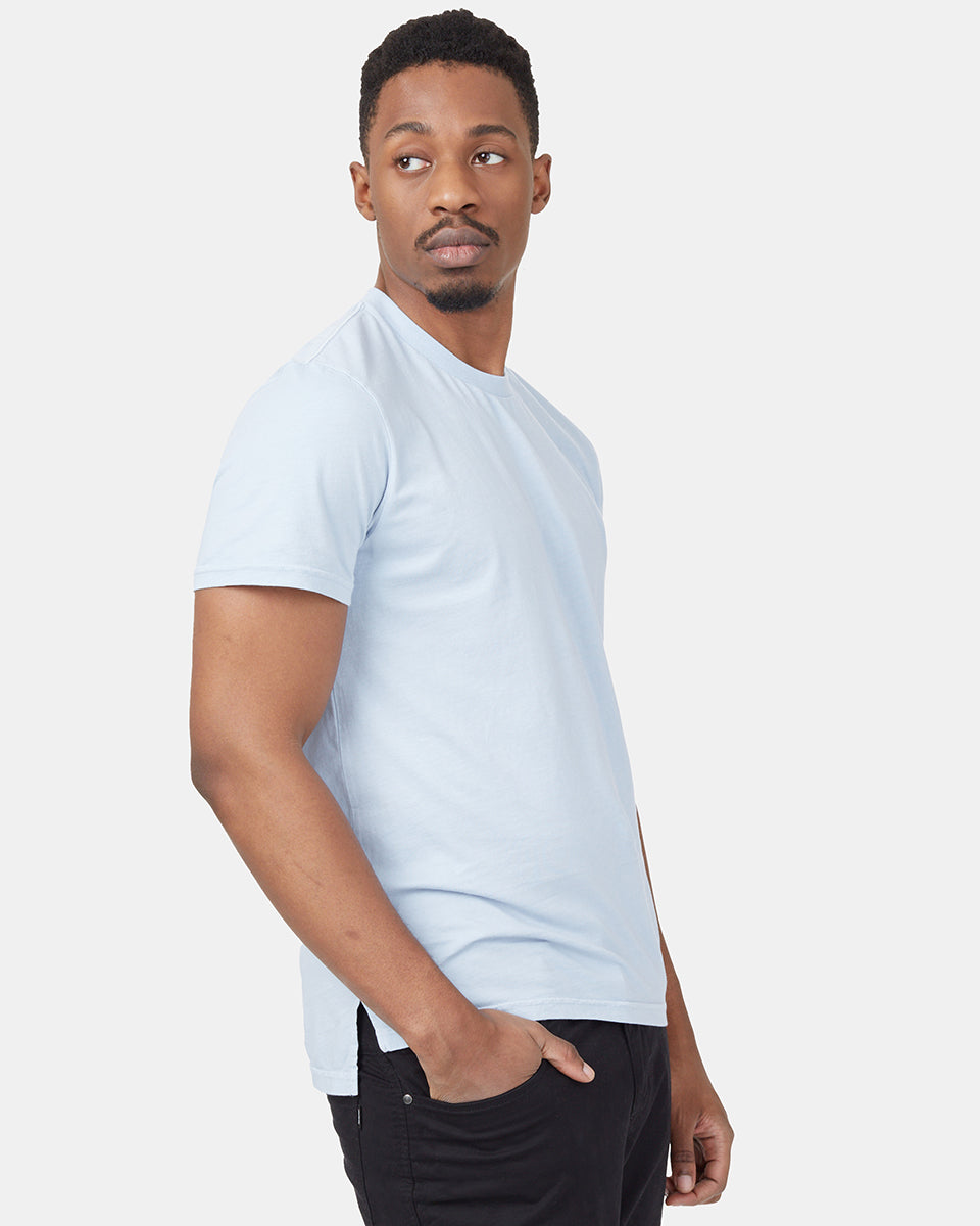 Tentree Natural Dye Step Hem - Blue Fog