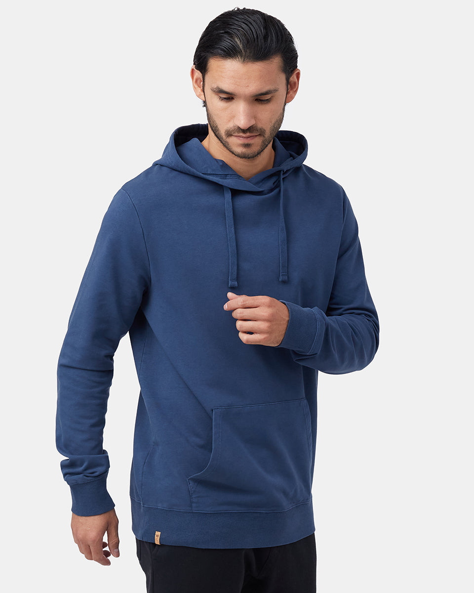 Tentree French Terry Reynard Hoodie - Dress Blue