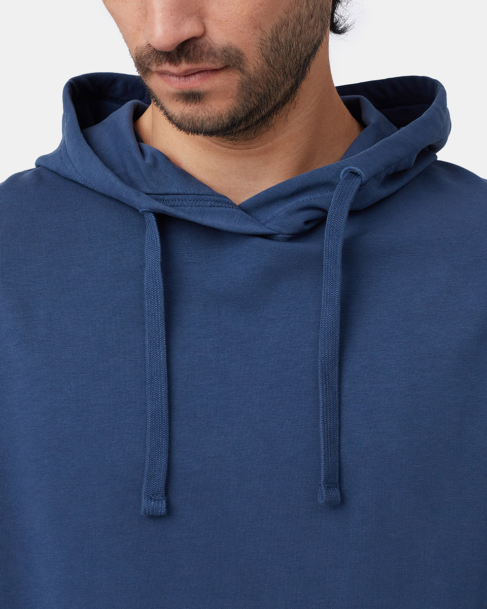 Tentree French Terry Reynard Hoodie - Dress Blue