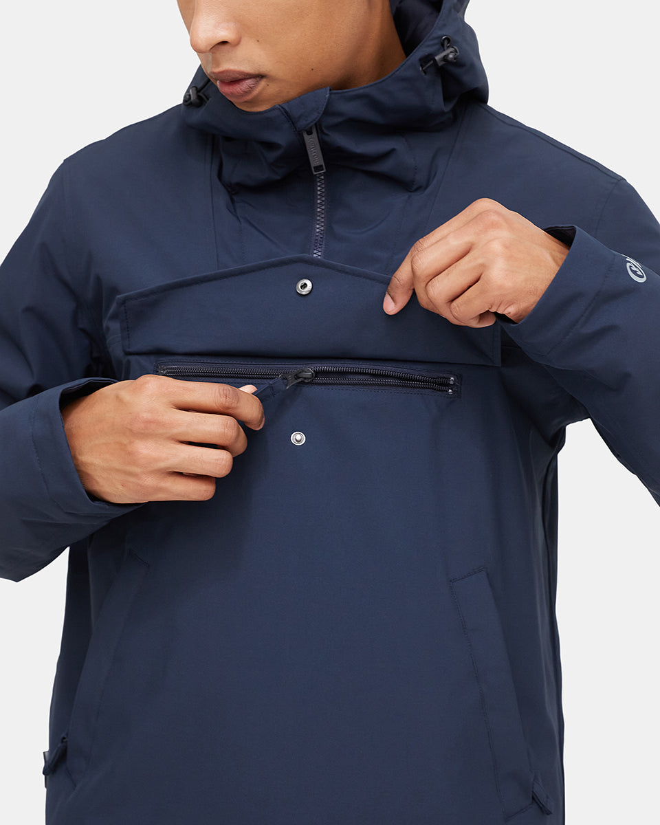 Tentree Nimbus Anorak - Midnight Blue