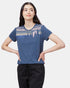 Tentree Retro Juniper T-Shirt - Dress Blue Heather