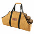 White Duck Boat Shape Canvas Firewood Log Carriers
