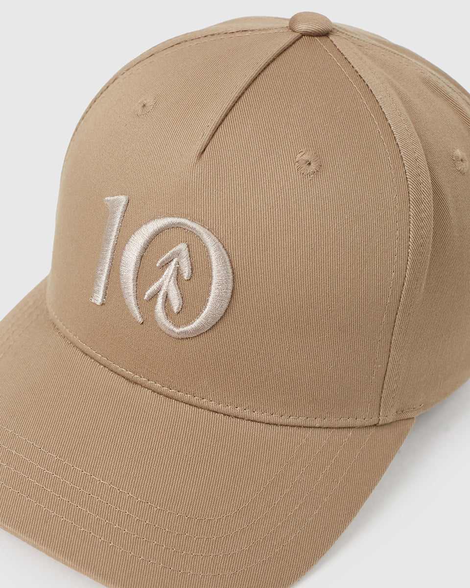 Tentree Logo Cork Brim Altitude Hat - Khaki
