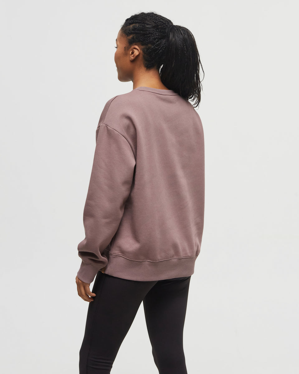 Tentree Women's Backcountry Crew - Elkwood Toast