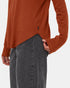 Tentree Women's Soft EcoTerry Shirttail Crew - Toffee