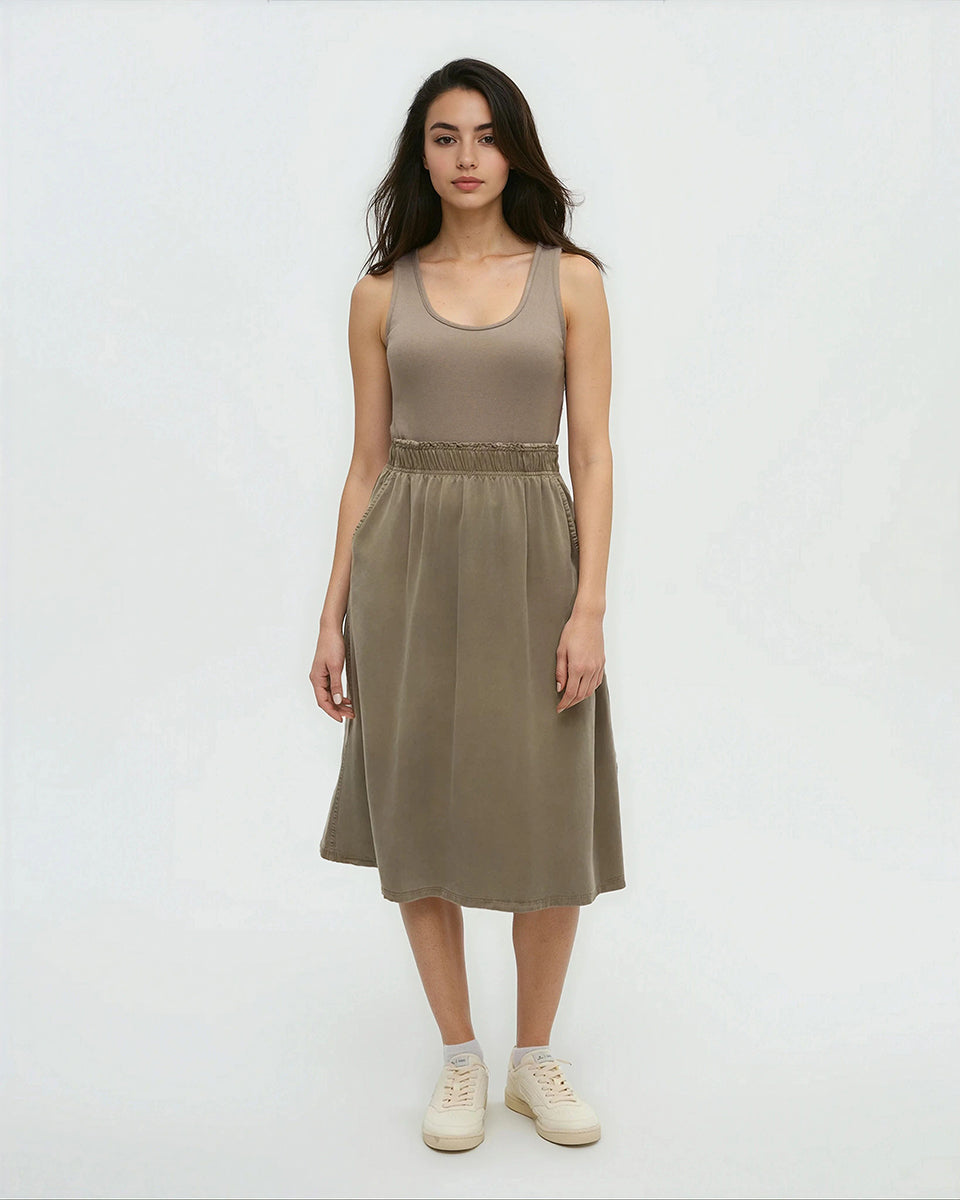 Tentree Women's Stoney Dress - Clay