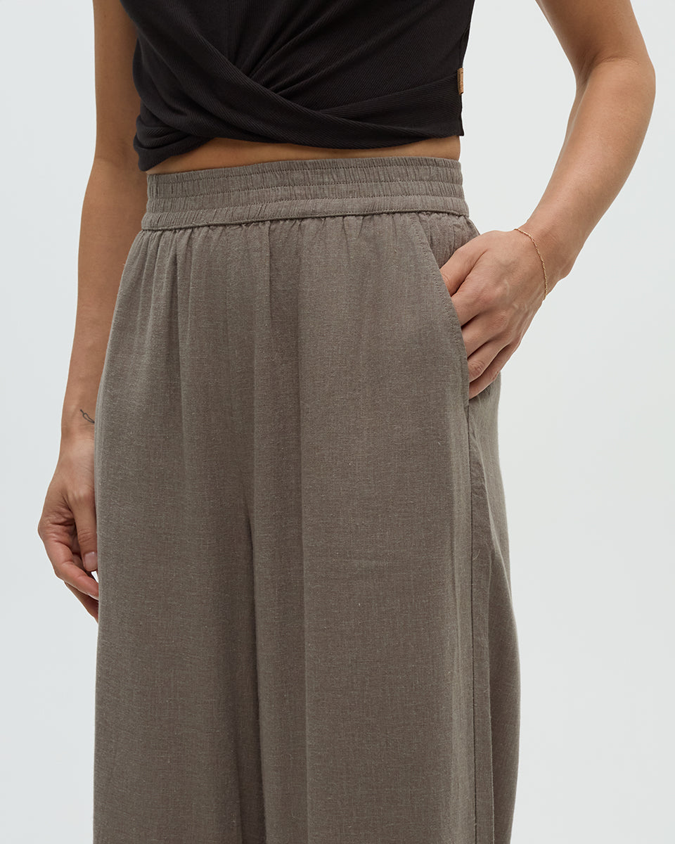 Tentree Women's Hemp Kaslo Pant - Clay