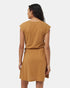 Tentree Women's TreeBlend Wrap Front Dress - Golden Brown