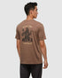 Tentree Men's Have You Seen Him T-Shirt - Clove Heather Meteorite Black