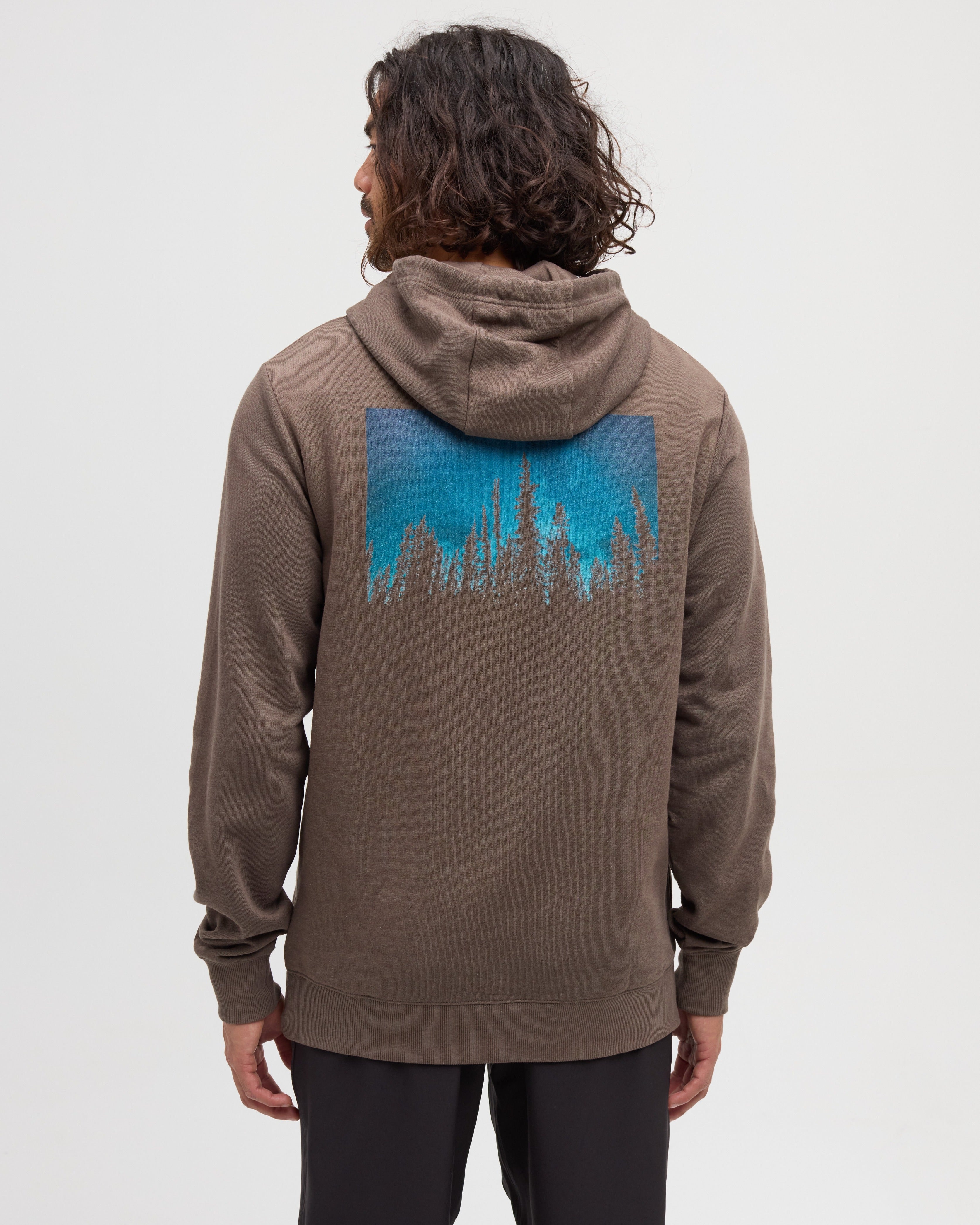 Tentree Men's Parks Midnight Forest Hoodie - Ashwood Midnight Forest
