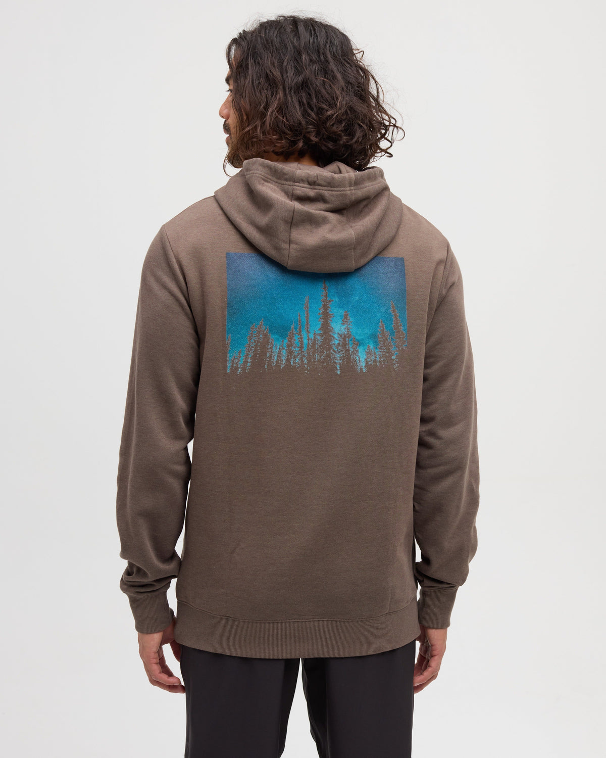 Tentree Men's Parks Midnight Forest Hoodie - Ashwood Midnight Forest