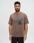 Tentree Men's Parks Landscape Relaxed T-Shirt - Ashwood Midnight Blue