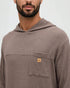 Tentree Men's Thom Hooded Longsleeve - Ashwood Heather