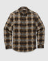 Tentree Men's Kapok Flannel Jacquard Colville - Hazelnut Field Jacquard