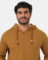 Tentree Men's Reynard Zip Hoodie - Golden Brown