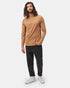 Tentree Men's TreeBlend Baker Henley Longsleeve - Foxtrot Brown