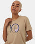 Tentree Women's Artist Series Logo T-Shirt - Barley Viola