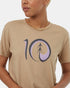 Tentree Women's Artist Series Logo T-Shirt - Barley Viola
