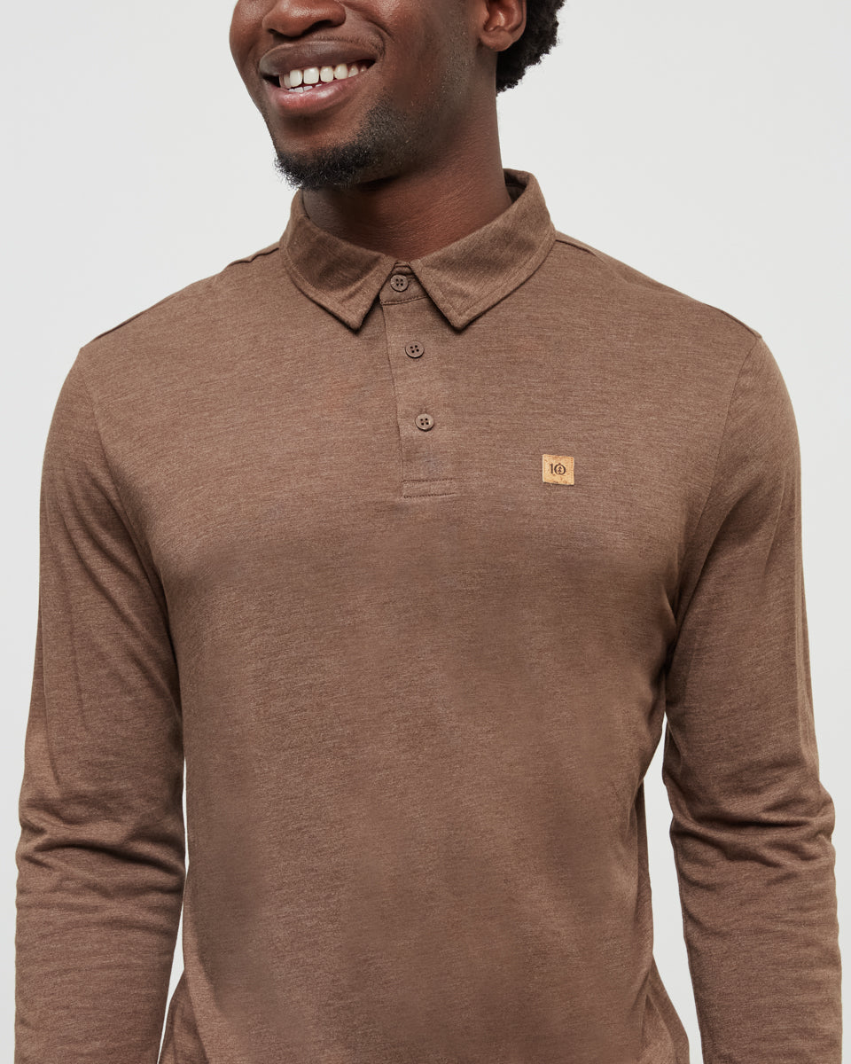 Tentree Men's Astir Longsleeve - Clove Heather
