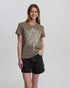 Tentree Women's Amazon Sprawl T-Shirt - Clay Sand Stone