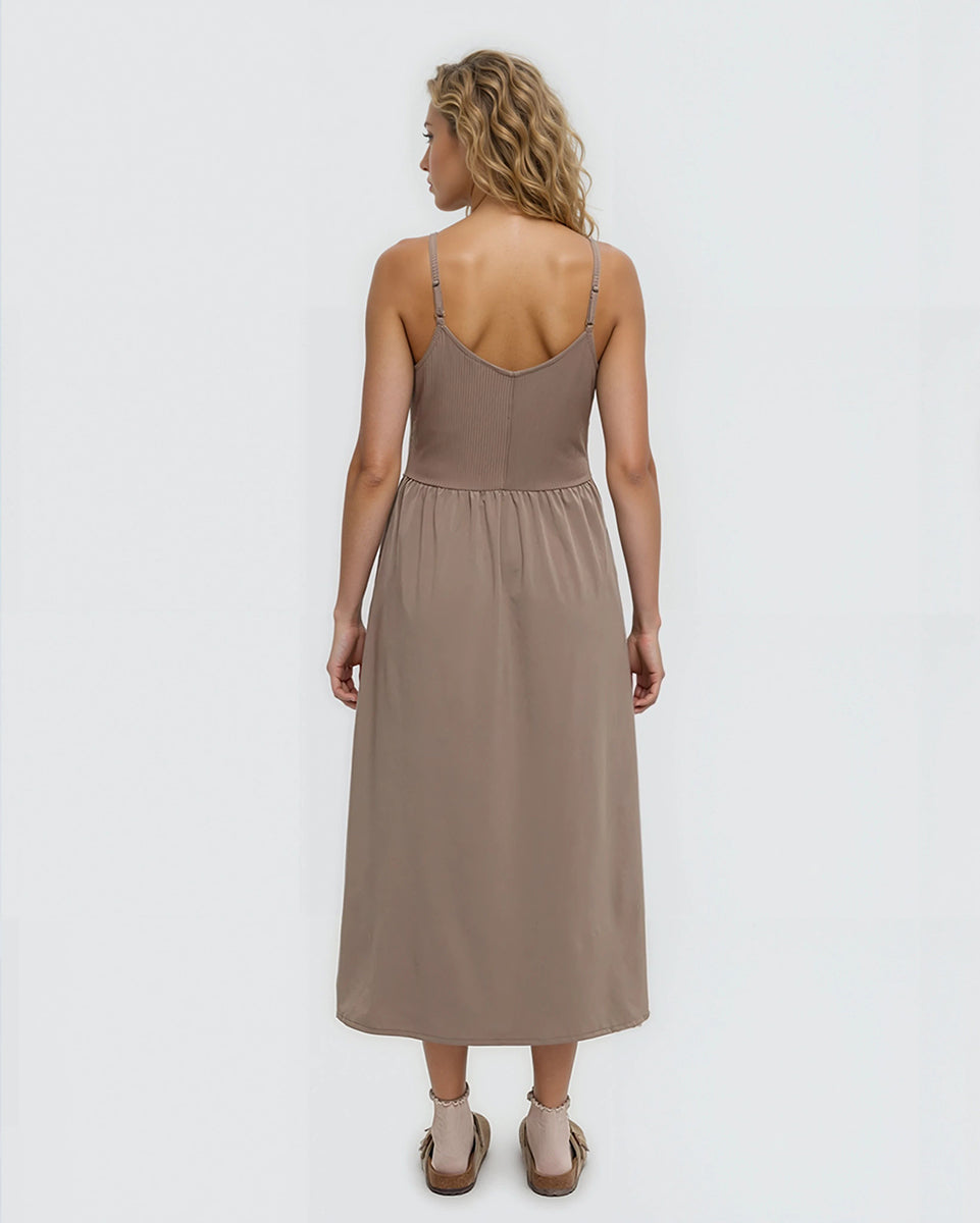 Tentree Women's Juneau Dress - Clay