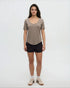 Tentree Women's TreeBlend Brackley T-Shirt - Clay Heather