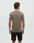 Tentree Men's Lake Life Logo T-Shirt - Clay Graphite