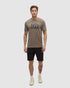 Tentree Men's Lake Life Logo T-Shirt - Clay Graphite