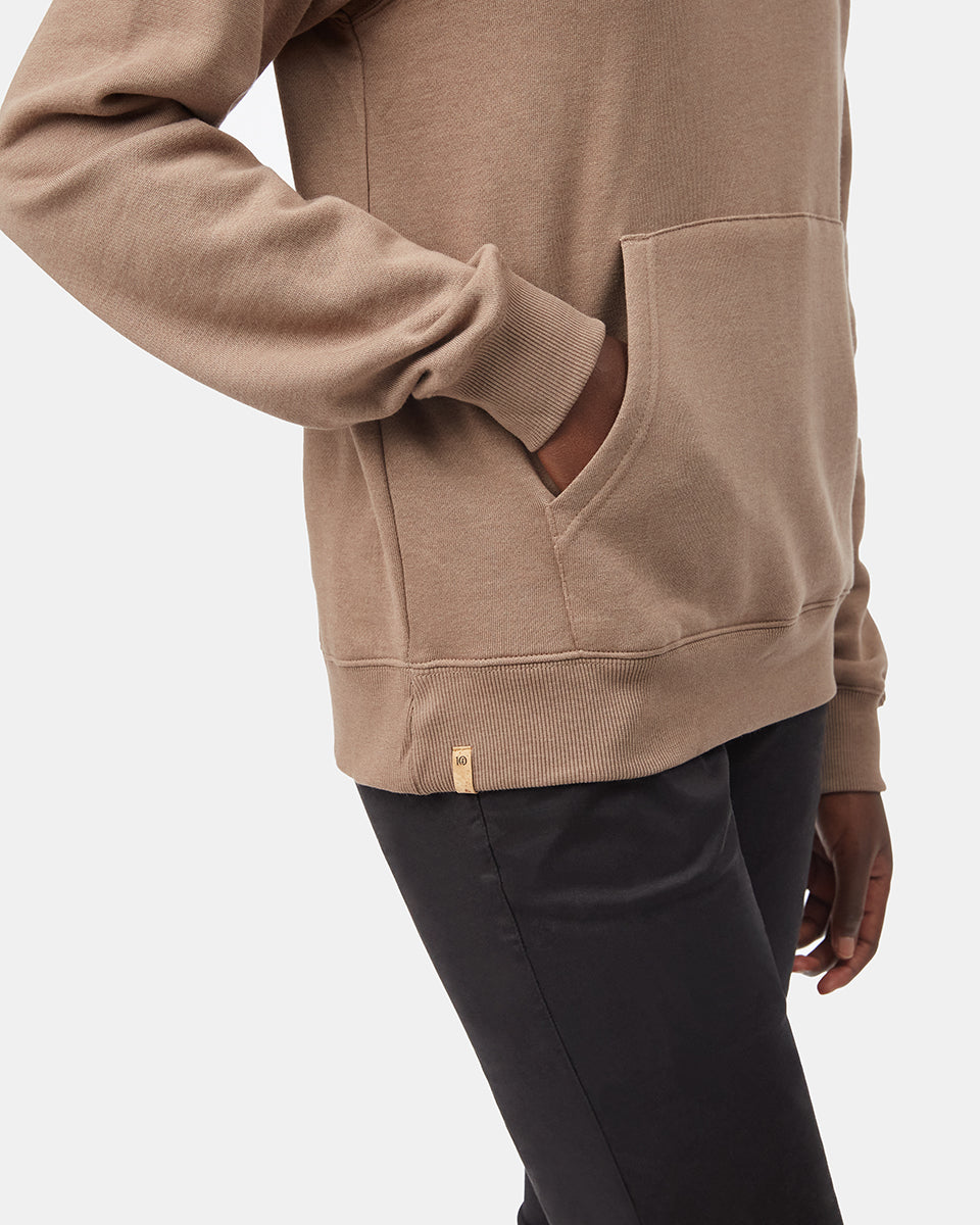 Tentree Women's Be Kind Graphic Hoodie - Pine Bark