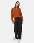 Tentree Women's Highline 1/4 Zip Mock Neck - Toffee