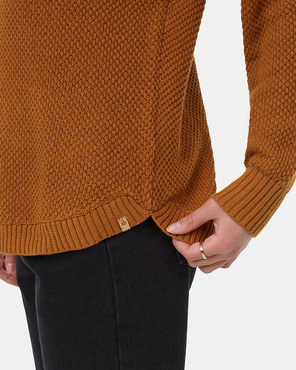 Tentree Women's Broughton Sweater - Golden Brown