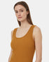 Tentree Women's Fitted Basic Cami - Golden Brown