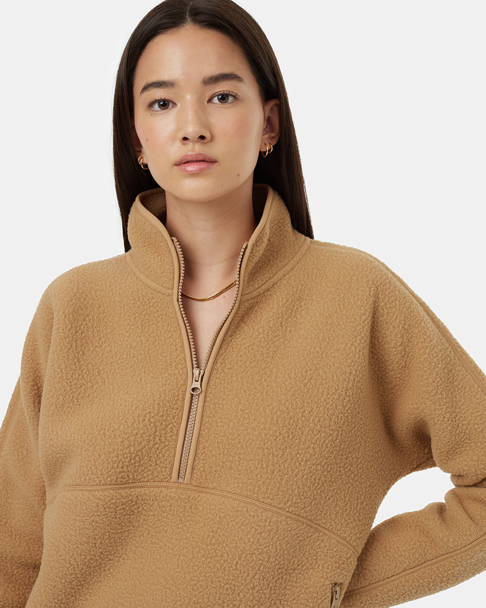 Tentree Women's Ecoloft Half Zip - Cartouche