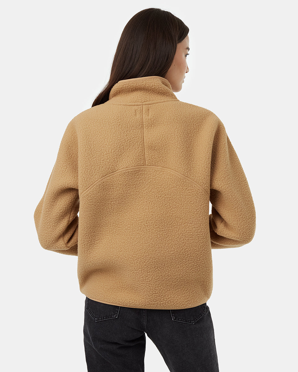 Tentree Women's Ecoloft Half Zip - Cartouche