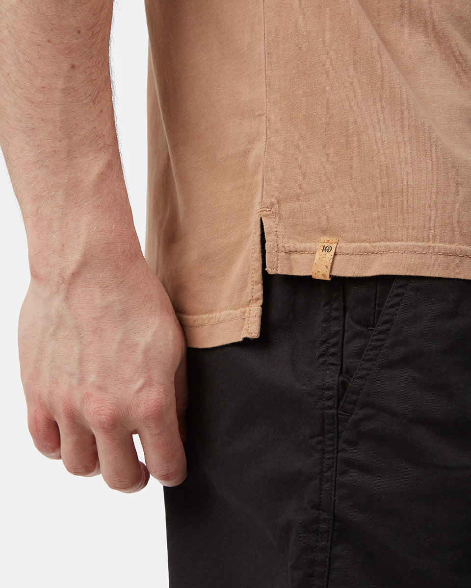 Tentree Natural Dye Step Hem - Mushroom