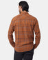 Tentree Men's Benson Flannel Shirt - Foxtrot Brown Douglas Plaid