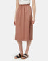 Tentree Tencel Midi Skirt - Mushroom