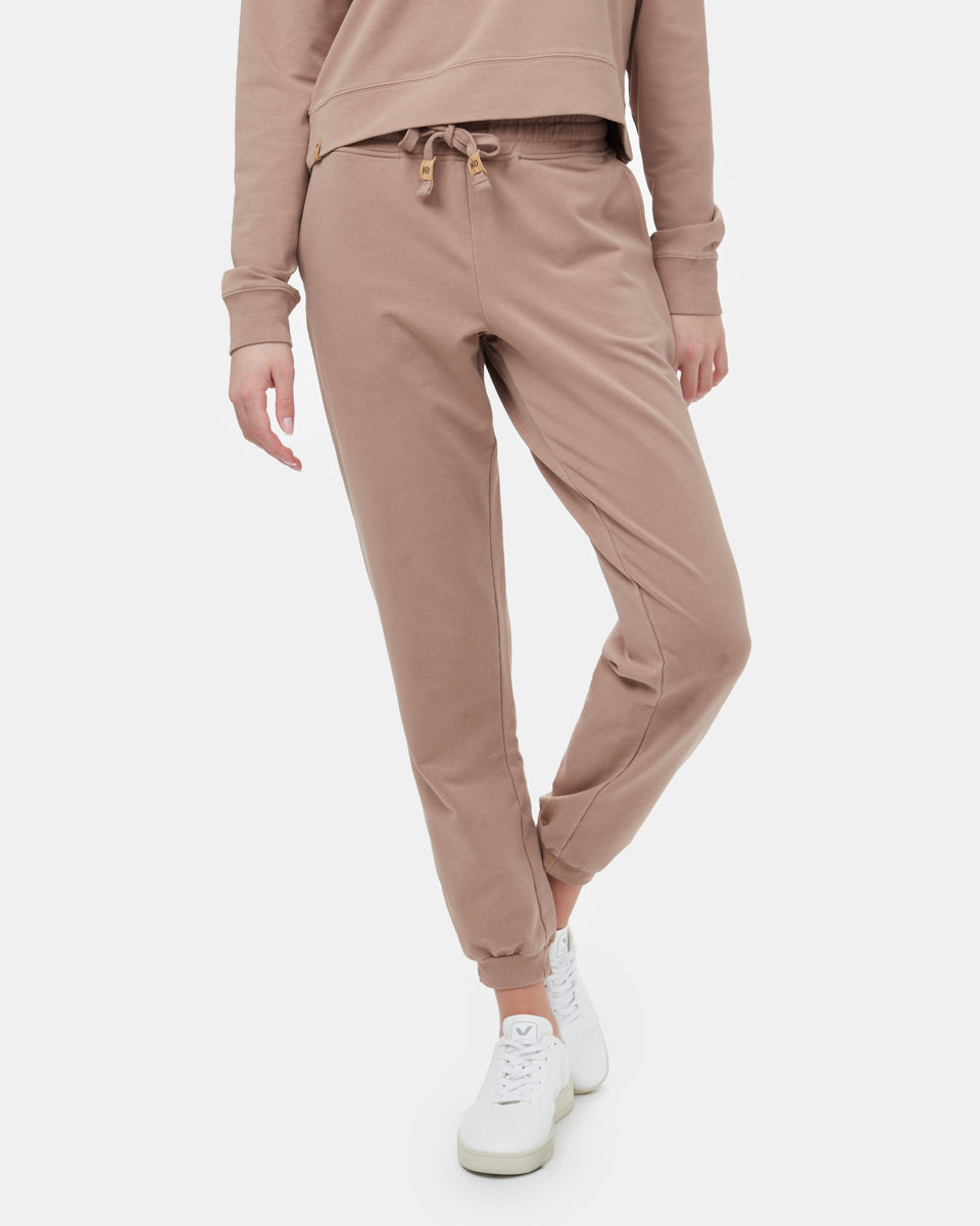Tentree French Terry Fulton Jogger - Mushroom