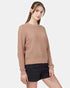 Tentree Highline Cotton Rib Crew Sweater - Mushroom