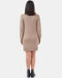 Tentree Highline Turtleneck Dress - Foxtrot Brown Heather