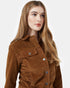 Tentree Women's Rowan Corduroy Jacket - Foxtrot Brown